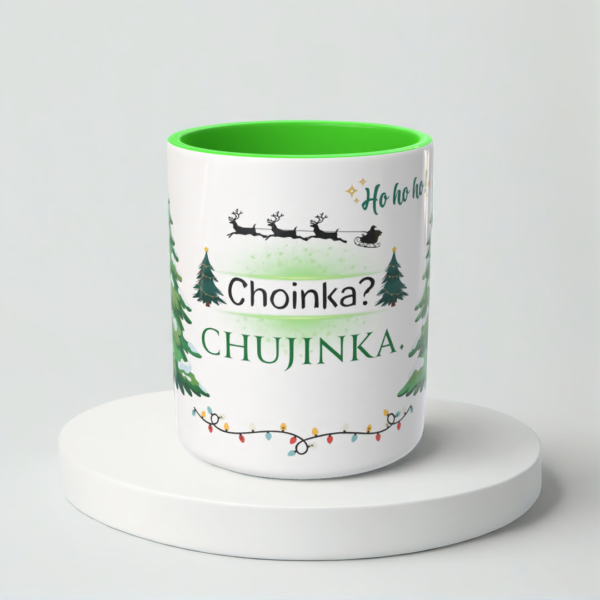 Świąteczny Kubek na Święta -  Choinka? Chujinka
